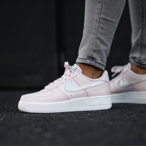 Nike Shoes - Nike Women’s Air Force 1 Low Pink Iridescent Barely Rose